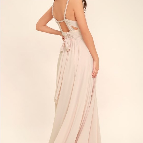 Lulus Dresses & Skirts - Blush Pink Bridesmaid Dress
